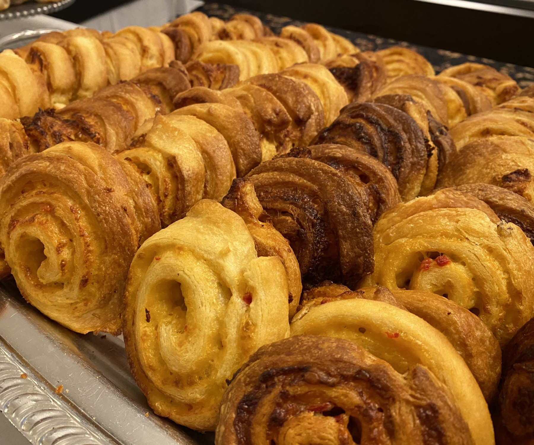 Sweet Treats | Darlington Country Club's Delicious Cinnamon Roll Pastry Close-up of a delicious cinnamon roll pastry at Darlington Country Club's dining area